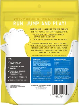 29268 & Joint, Grilled Strips, Grain Free Dog Treats, Glucosamine & Chondroitin, Chicken 4oz (Pack of 2)