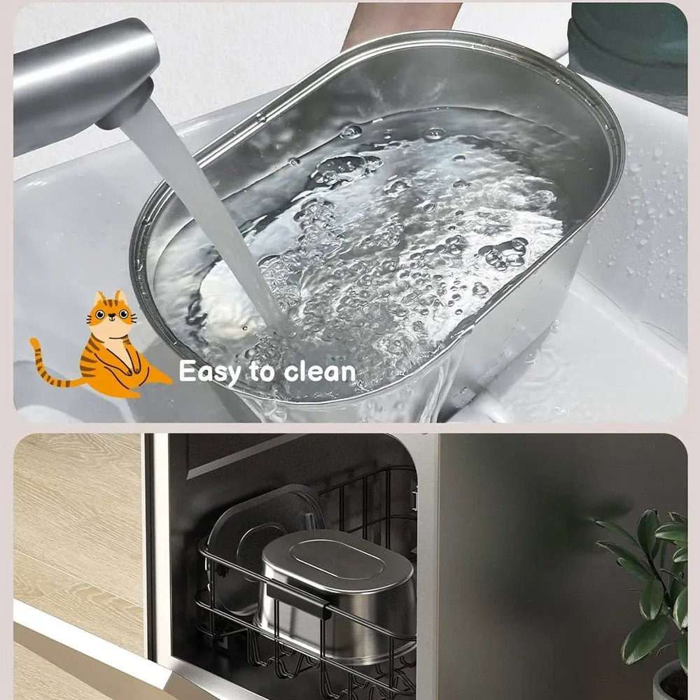 3.2L Stainless Steel Auto Smart Motion Sensor Cat Dog Water Dispenser