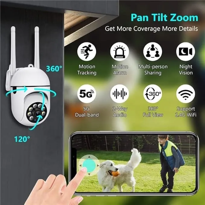 360 Full HD Wi-fi Wireless IP CCTV Security Camera