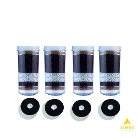 8 Stage Chlorine & Fluoride Reducing Water Filters x 4, Aimex