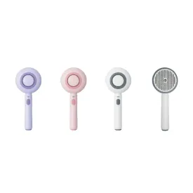 AmiCura 3 in 1 Pet Brush with Steam, Release Button, and Water Tank