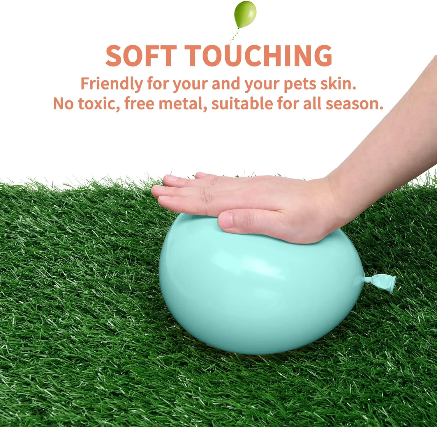Artificial Grass for Dogs 2 Pack Fake Grass Mat for Professional Puppy Potty TrainingExcellent Drainage Replacement Dog Grass Pad for Indoor & Outdoor (Replacement Grass, 20"x30")