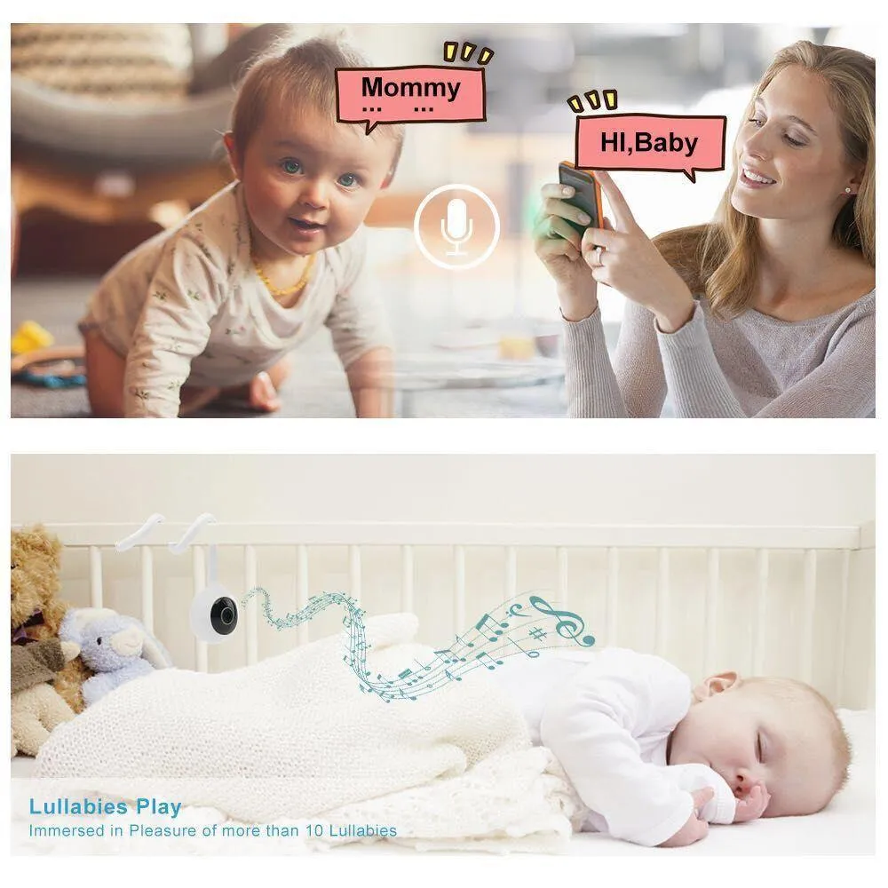 Baby Monitor Camera Detect Temperature & Humidity