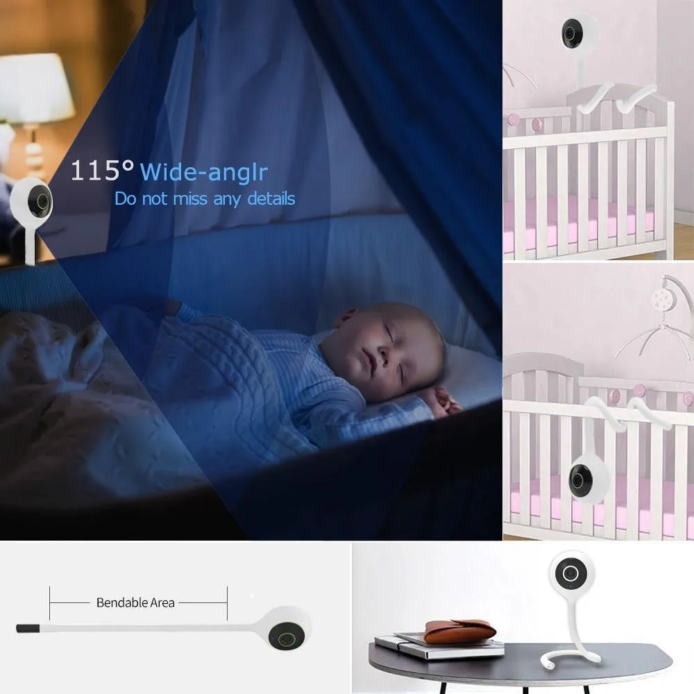 Baby Monitor Camera Detect Temperature & Humidity