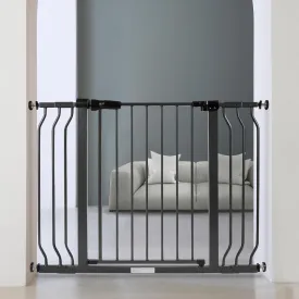 BalanceFrom Easy Walk-Thru Safety Gate for Doorways and Stairways with Auto-Close/Hold-Open Features, Fits 29.1-43.3 Inch Openings, Multiple Heights and Colors