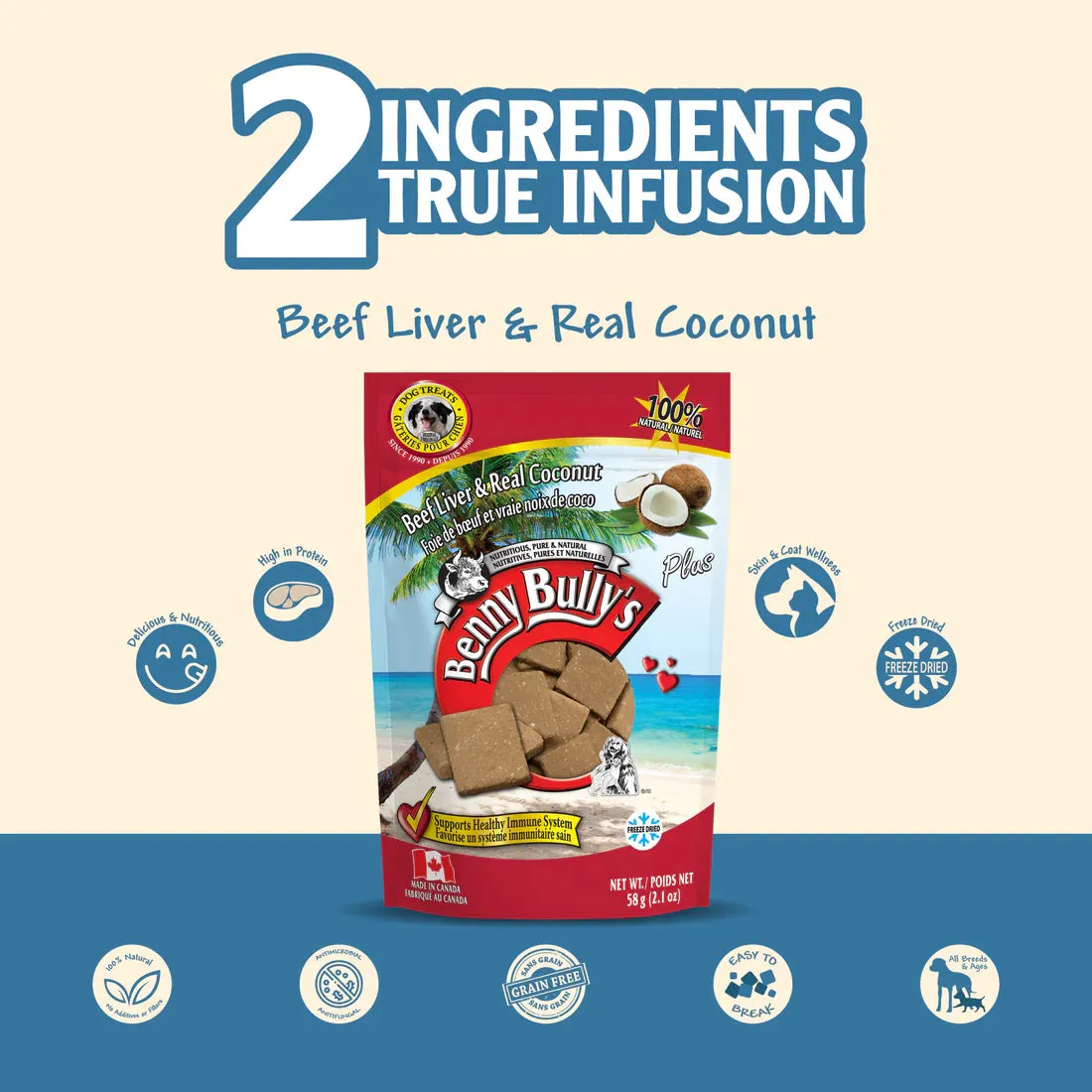 Benny Bully - Beef Liver   Coconut
