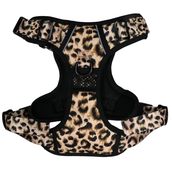 Big & Little Dogs Luxurious Leopard All Rounder Harness