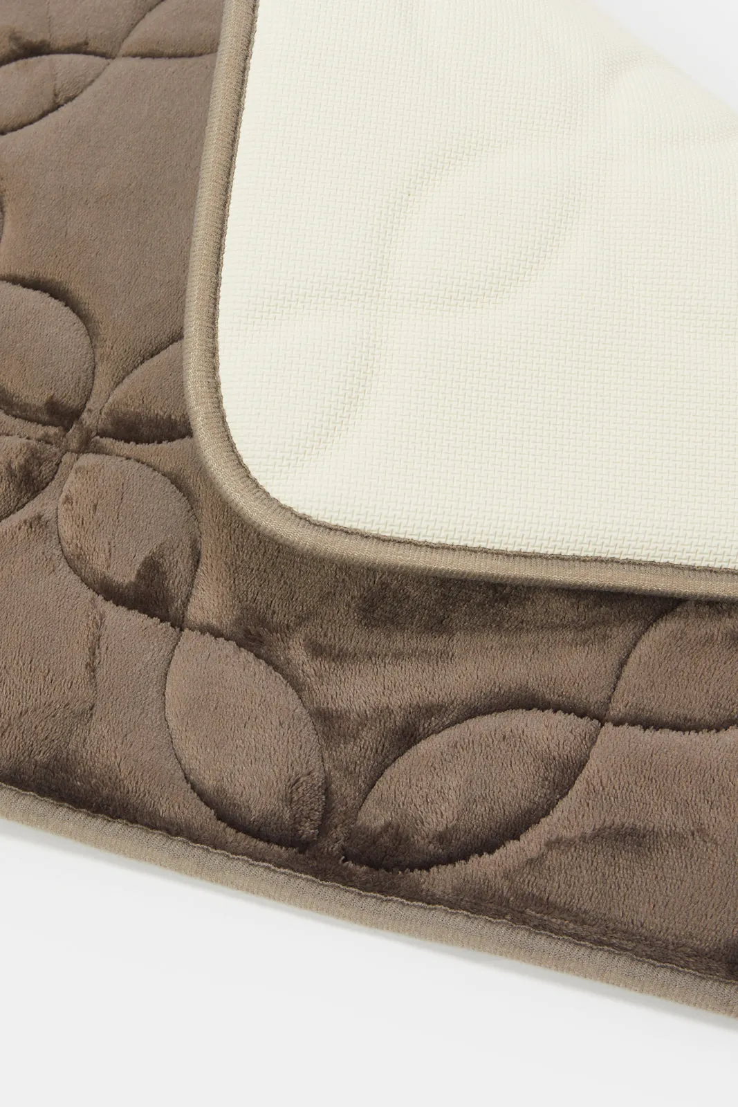 Brown Greta Memory Foam Bath Mat