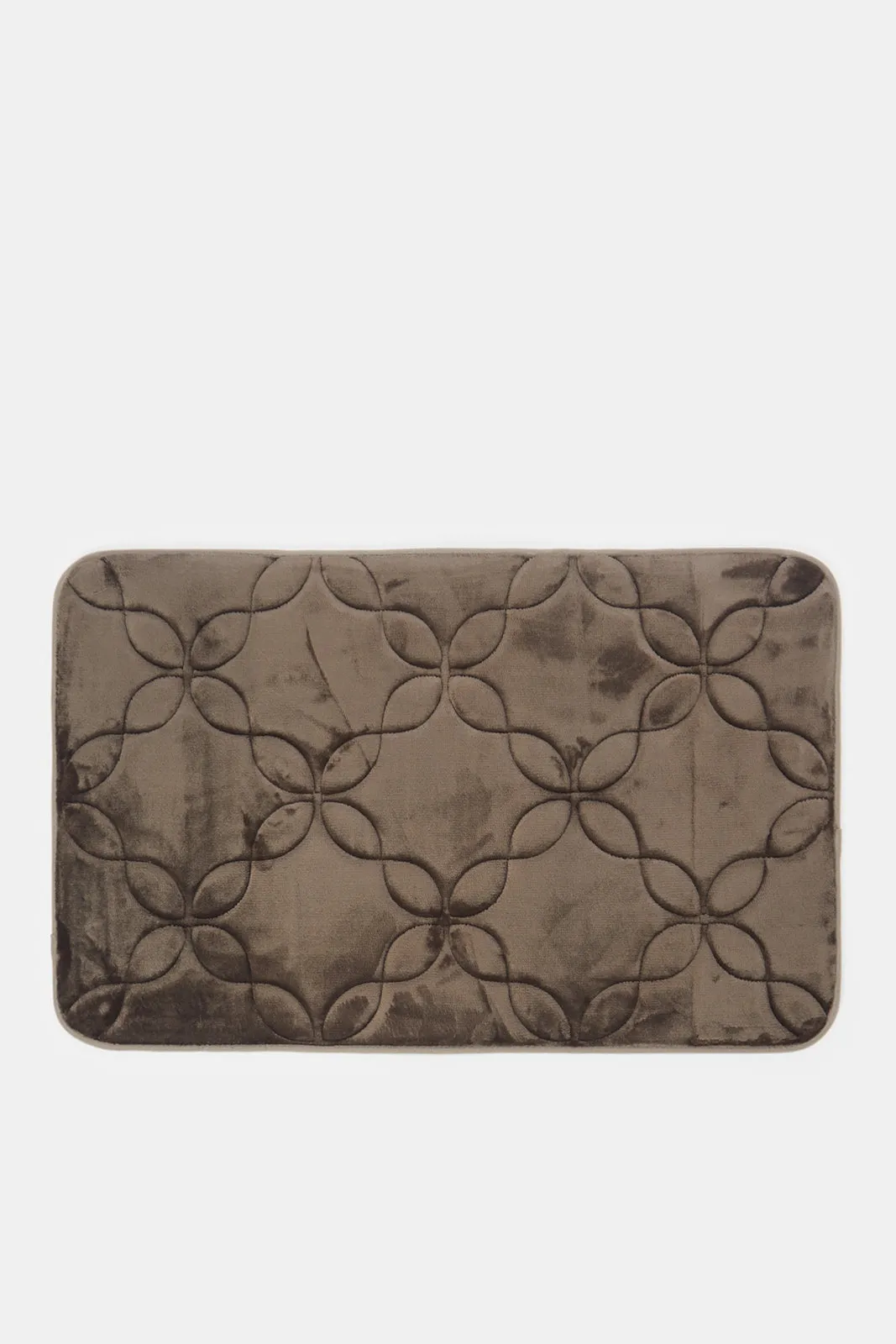 Brown Greta Memory Foam Bath Mat