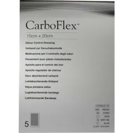 CarboFlex Odour Control Dressings 15cm x 20cm | Pack of 5