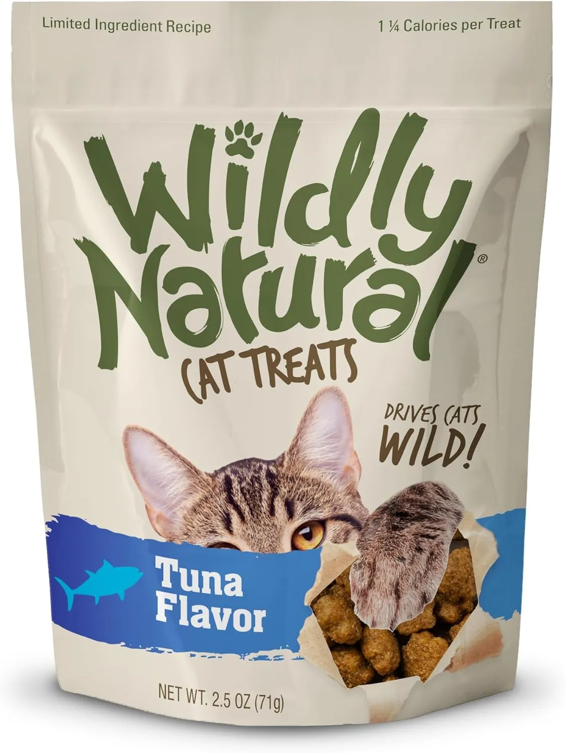 Cat Treats, Tuna Flavor, 2.5 oz