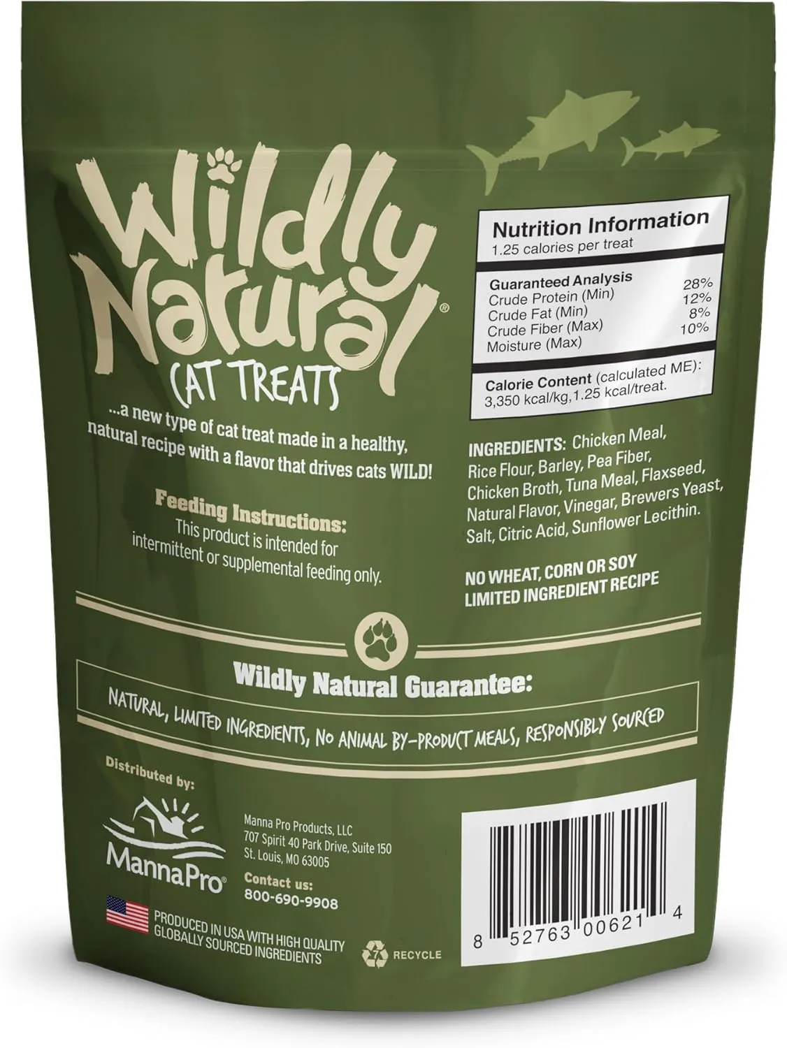 Cat Treats, Tuna Flavor, 2.5 oz