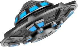 Cool Spaceship Fidget Spinners Metal for Kids Adults, Alien UFO Hand Finger Spinner Luminous Effect, Stress Anxiety Relief Figets Toy, Novelty Space Present for Men Boys, Spinner Glow in The Dark