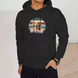 Custom Pet Portrait Hoodie-Star