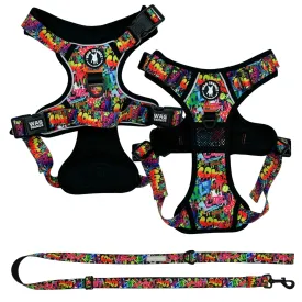 Dog Harness and Leash Set - No Pull | Street Graffiti
