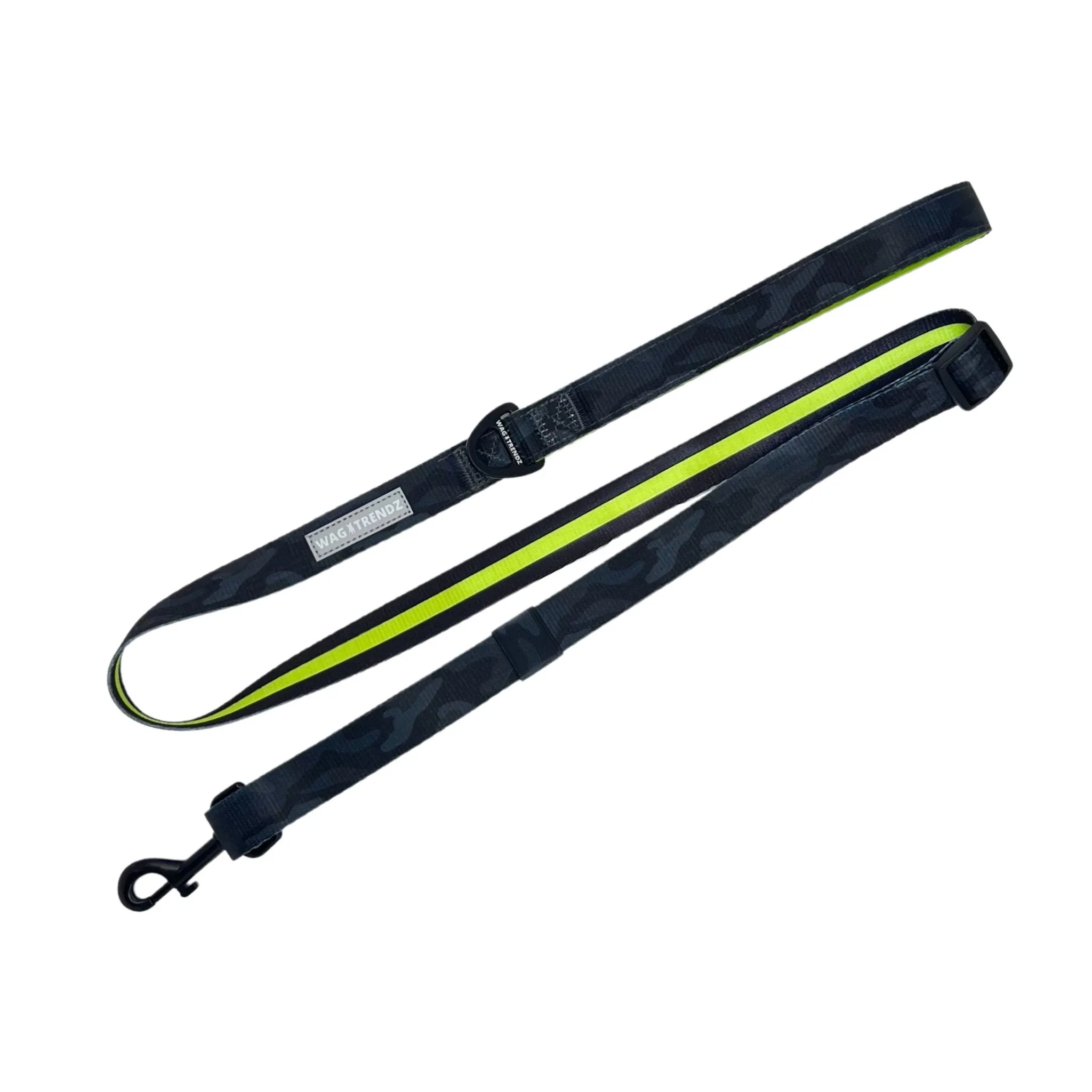 Dog Harness and Leash Set - Poo Bag Holder | Camo Chic (SHēk) Hi-Vis