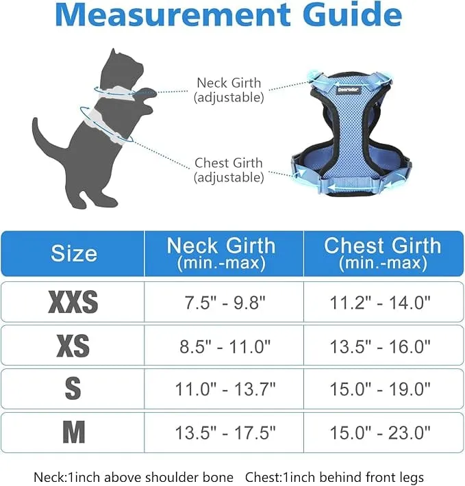 DOORADAR - Cat Harness and Leash Set