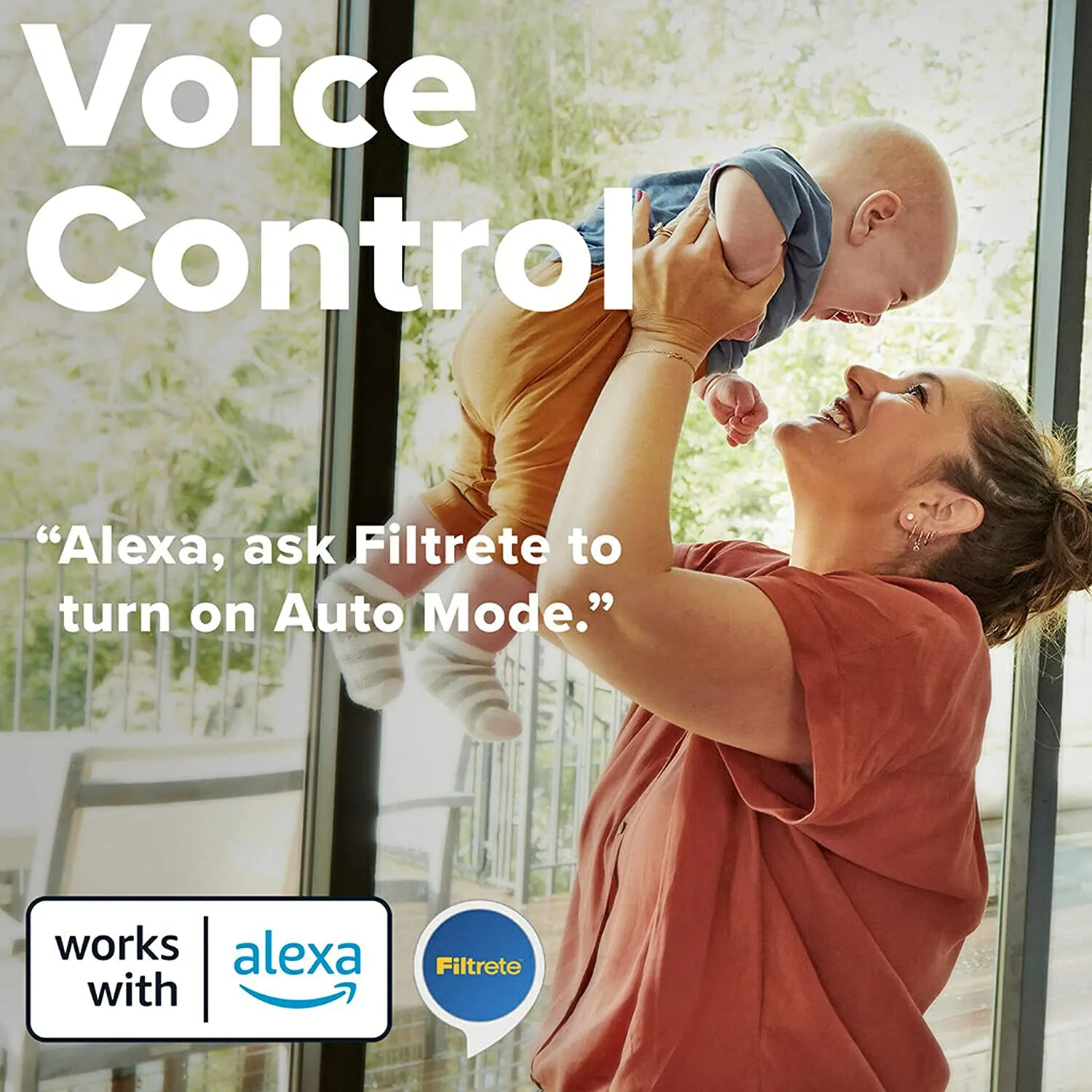 Filtrete Smart Air Purifier, Air Quality Monitor Medium Rooms, Up To 150 Sq ft, Alexa Enabled
