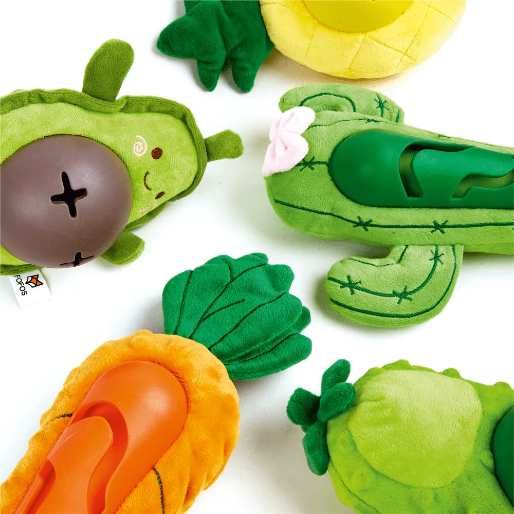 Fofos Green Bean Treat Toy for Dogs (Green)