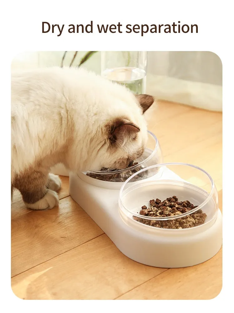 Food (2x Bowl) & Water Dispenser