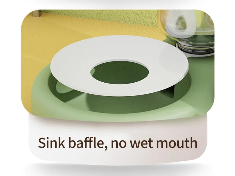 Food (2x Bowl) & Water Dispenser