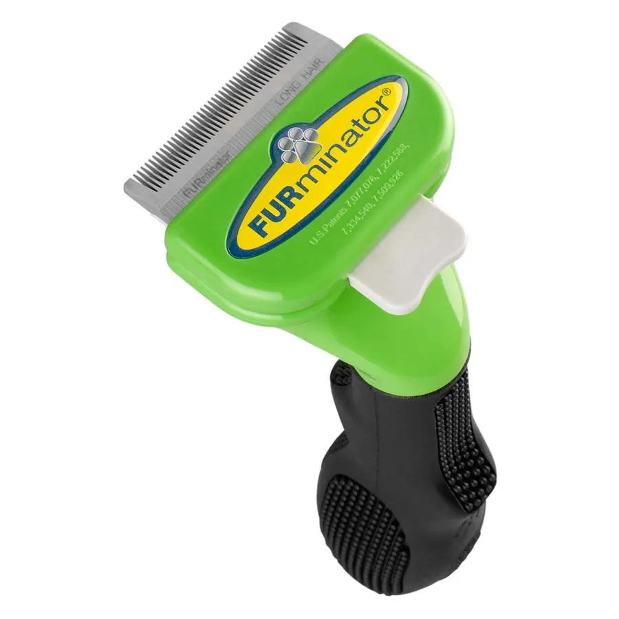 FURminator® 101004 Long Hair Dog DeShedding Tool, Small
