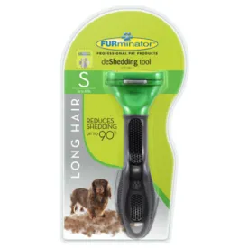 FURminator® 101004 Long Hair Dog DeShedding Tool, Small