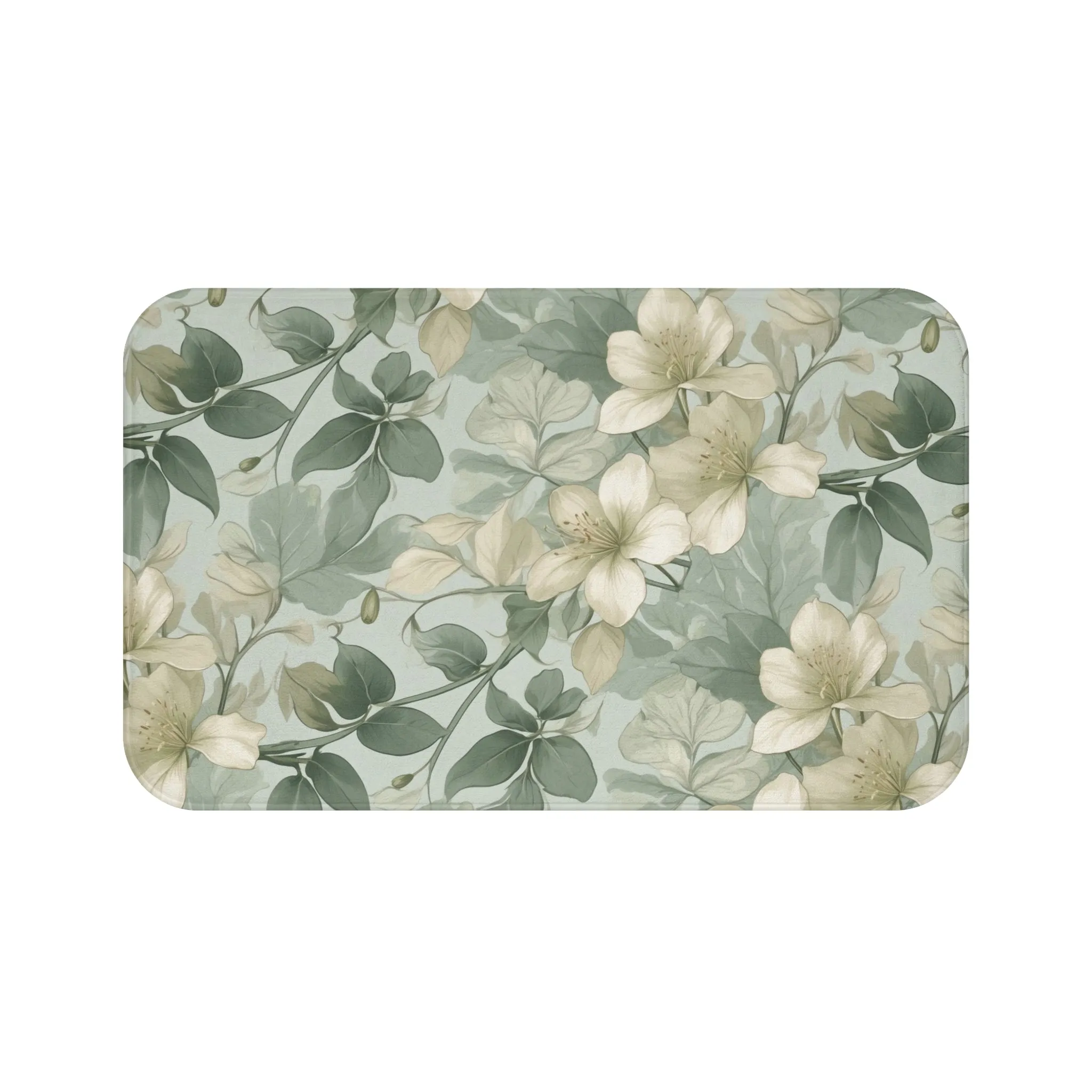 Garden Serenity Memory Foam Bath Mat