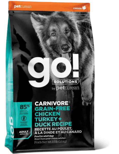 Go! Dog Adult Carnivore GF Chicken Turkey Duck
