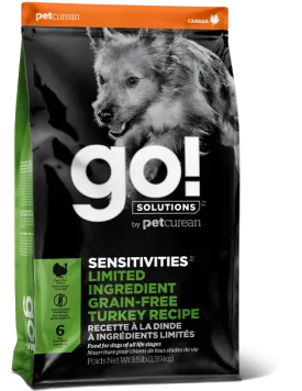 Go! Sensitivities Limited Ingredient Grain Free Turkey Recipe for Dogs