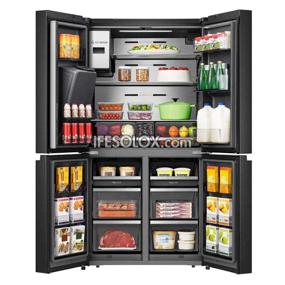 Hisense REF 68WCD-RC 538L Side by Side Inverter PureFlat Smart Refrigerator   1 Year Warranty - Brand New