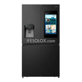 Hisense REF 68WCD-RC 538L Side by Side Inverter PureFlat Smart Refrigerator   1 Year Warranty - Brand New