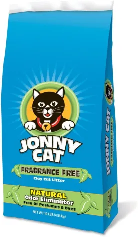 Jonny Cat Fragrance Free Cat Litter Bag, 10-Pound