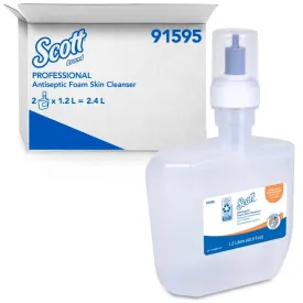 Kimberly Clark Scott, E 2 Antiseptic Foam Skin Cleanser, 1.200 ml