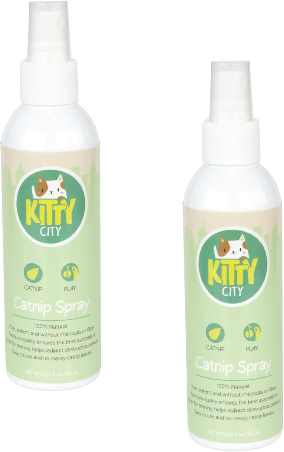 Kitty City Cat Premium Natural Catnip Collection, Spray