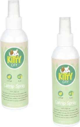Kitty City Cat Premium Natural Catnip Collection, Spray