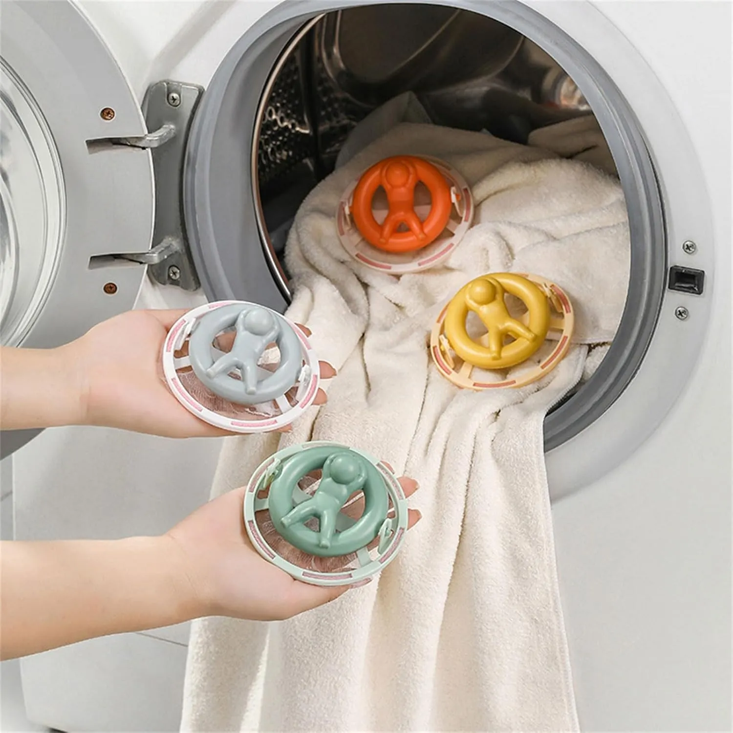 Laundry Hair Filter Bag Set Washing Machine Special Filter Mesh Bag Laundry Mesh Bag Lint for Washing Machine Use 1 Set Laundry Hair Filter Bag Set