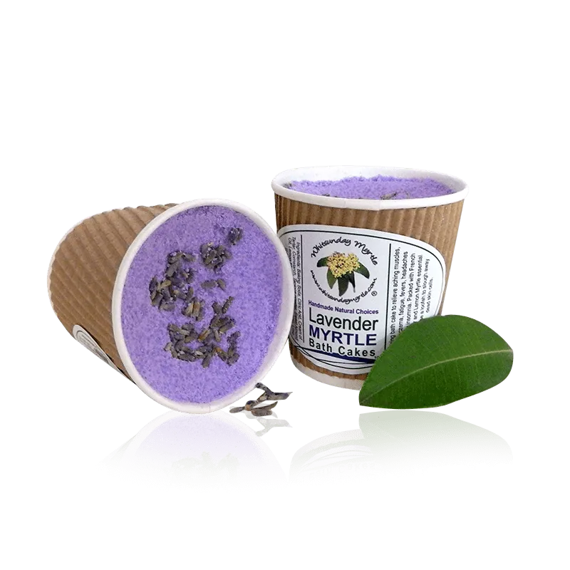 Lavender Myrtle Bath Cake