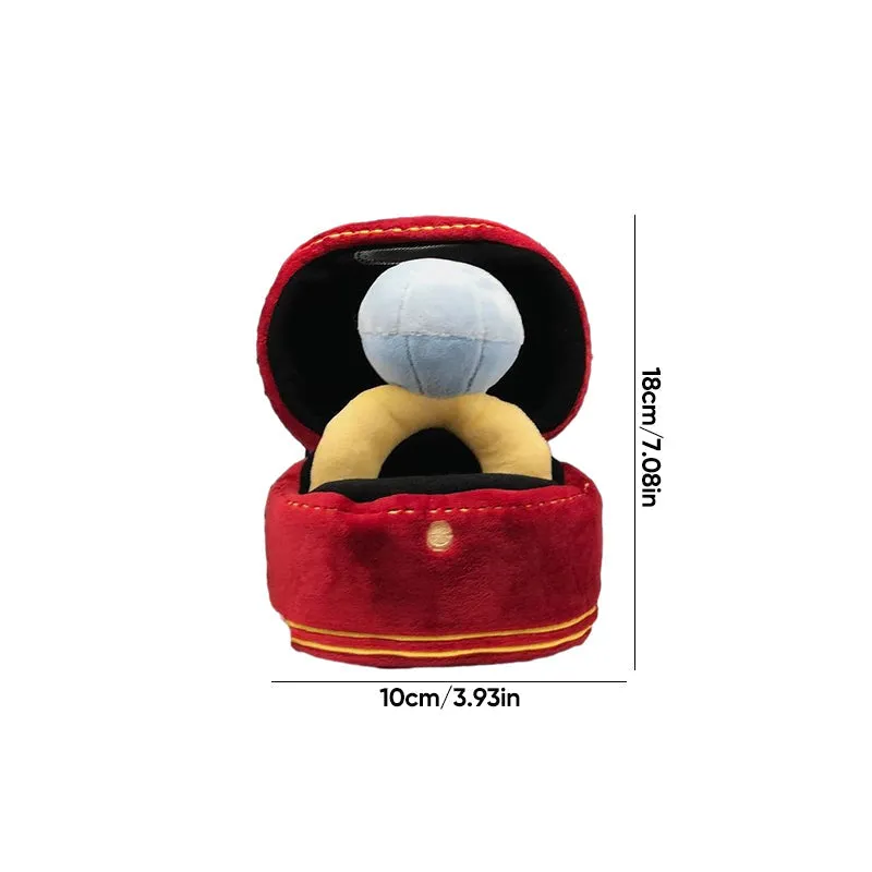 Love Ring Case Stuffed Plush Toy