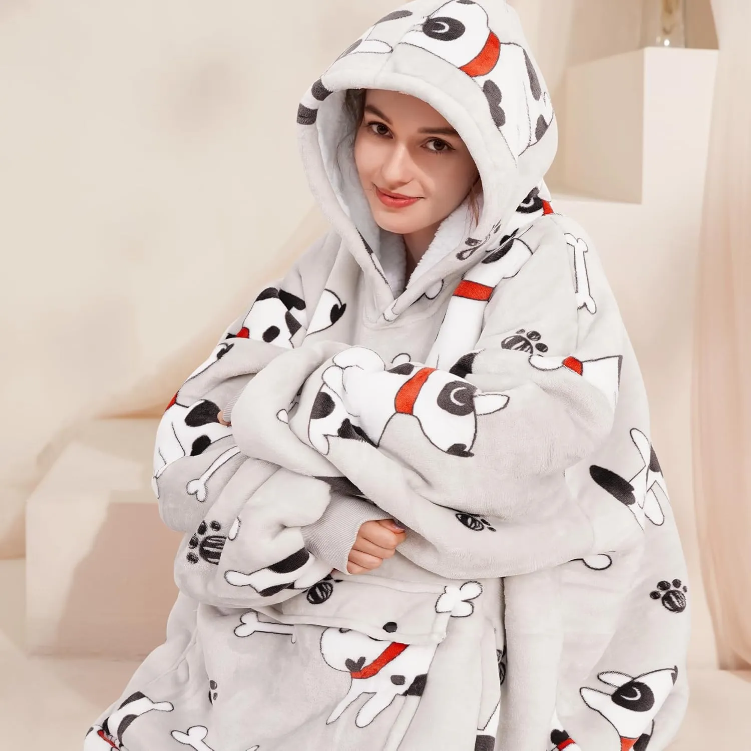 Narecte Kids Hoodie Blanket Year Old Girl Birthday Gifts for Kids Toddler Wearable Blanket Hoodie Oversized Hoodie Ideas