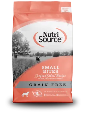 Nutrisource Grain Free Small Breed Seafood Select Dry Dog Food