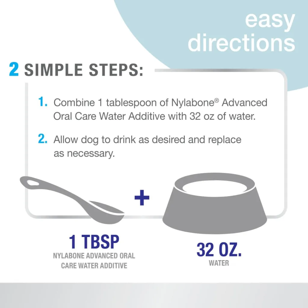 Nylabone Advanced Oral Care Breath Freshener For Dogs & Cats, 16-oz