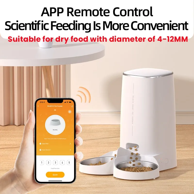Pet Smart Food Dispenser Remote Control