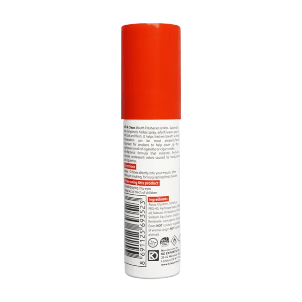 Safe And Clean Mouth Spray Strawberry Flavour 18ml