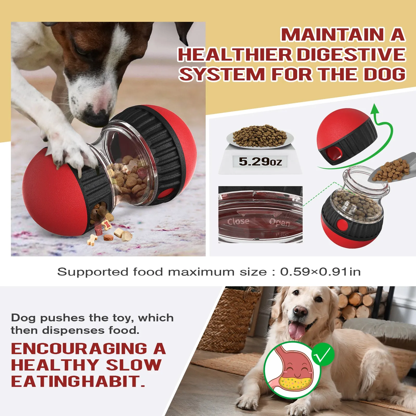Slow Feeder Pet Improve IQ Indoor Training Puppy Toys