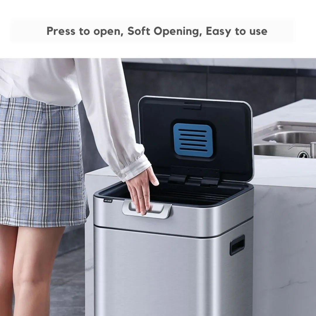 Stainless Steel 20L Press Bin with legs  (Display Set)