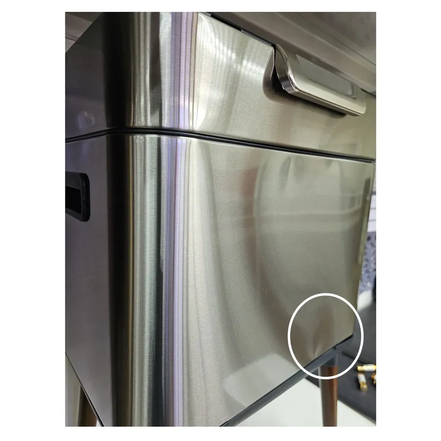 Stainless Steel 20L Press Bin with legs  (Display Set)