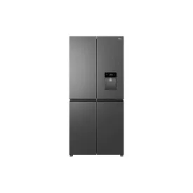 TCL 466L No Frost Non plumbed water dispenser American Style Fridge Freezer - Inox | RP466CSF0UK