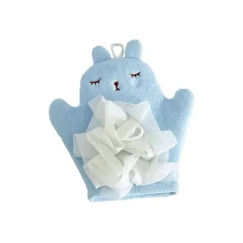 TGC Kids Face & Body Bunny Mitt  (Blue)
