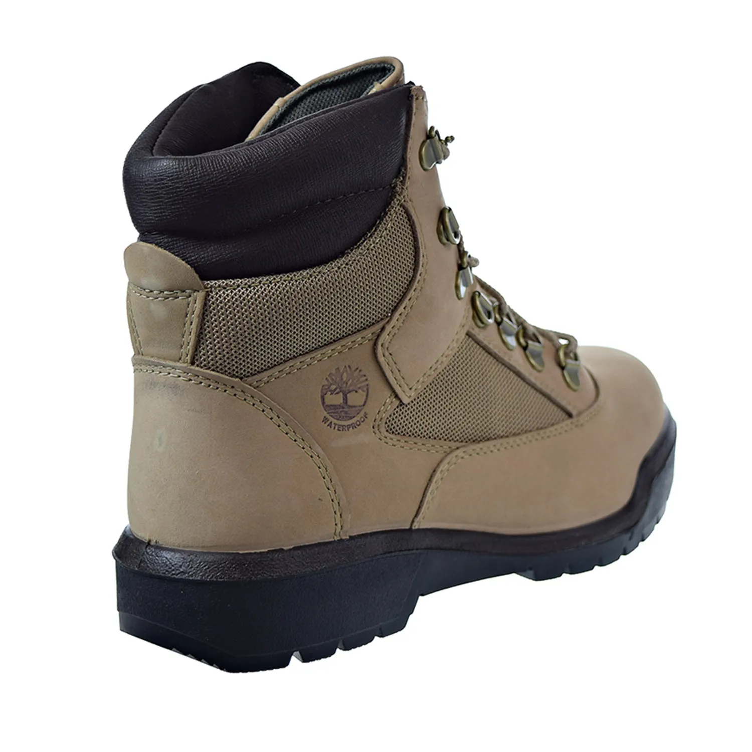 Timberland 6 Inch Field Waterproof Men's Boots Beige Nubuck